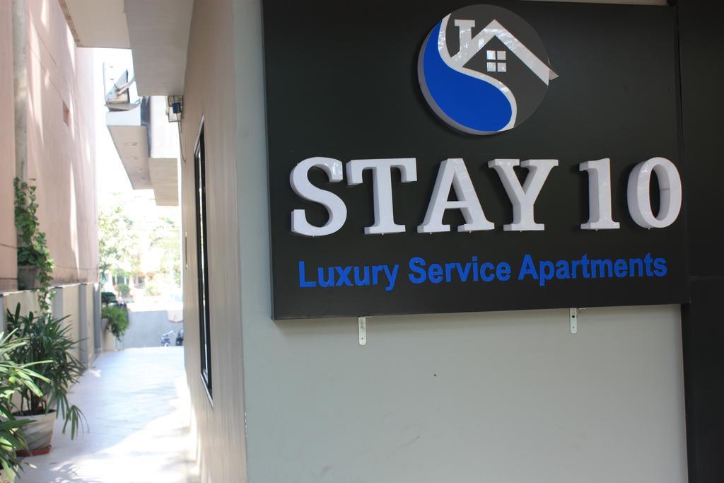 Stay10 Luxury Service Apartment Indore Bagian luar foto